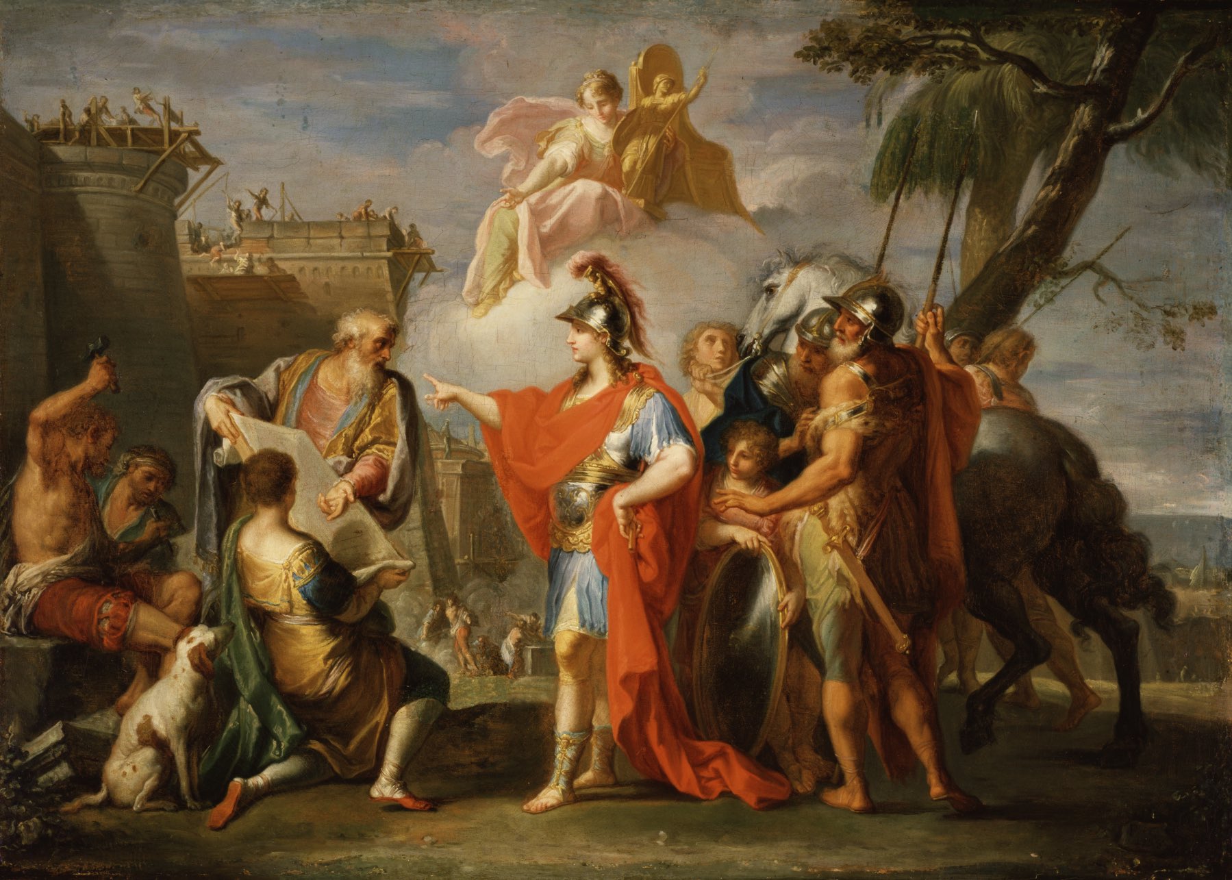 Painting of Alexander the Great